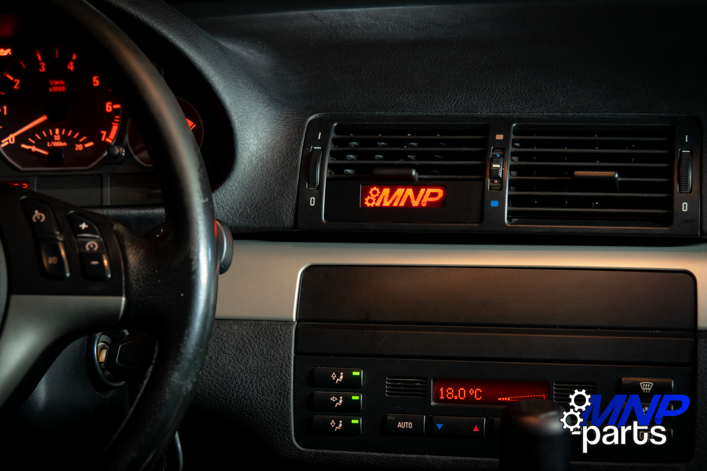 BMW E46 DATA-Display | OLED Öldruck und -Temperatur Anzeige