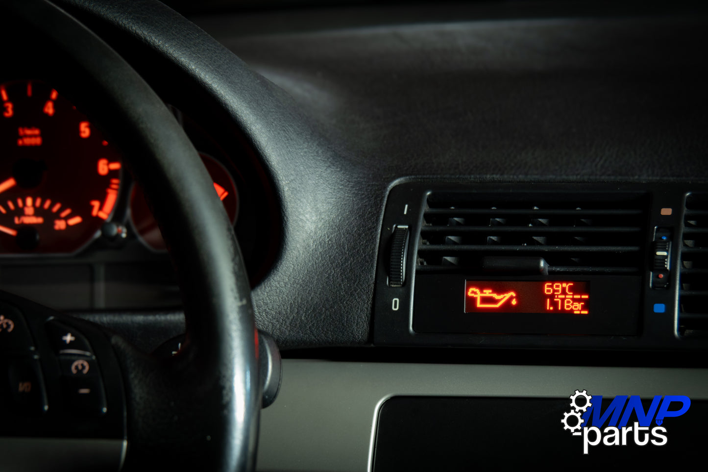 BMW E46 DATA-Display | OLED Öldruck und -Temperatur Anzeige