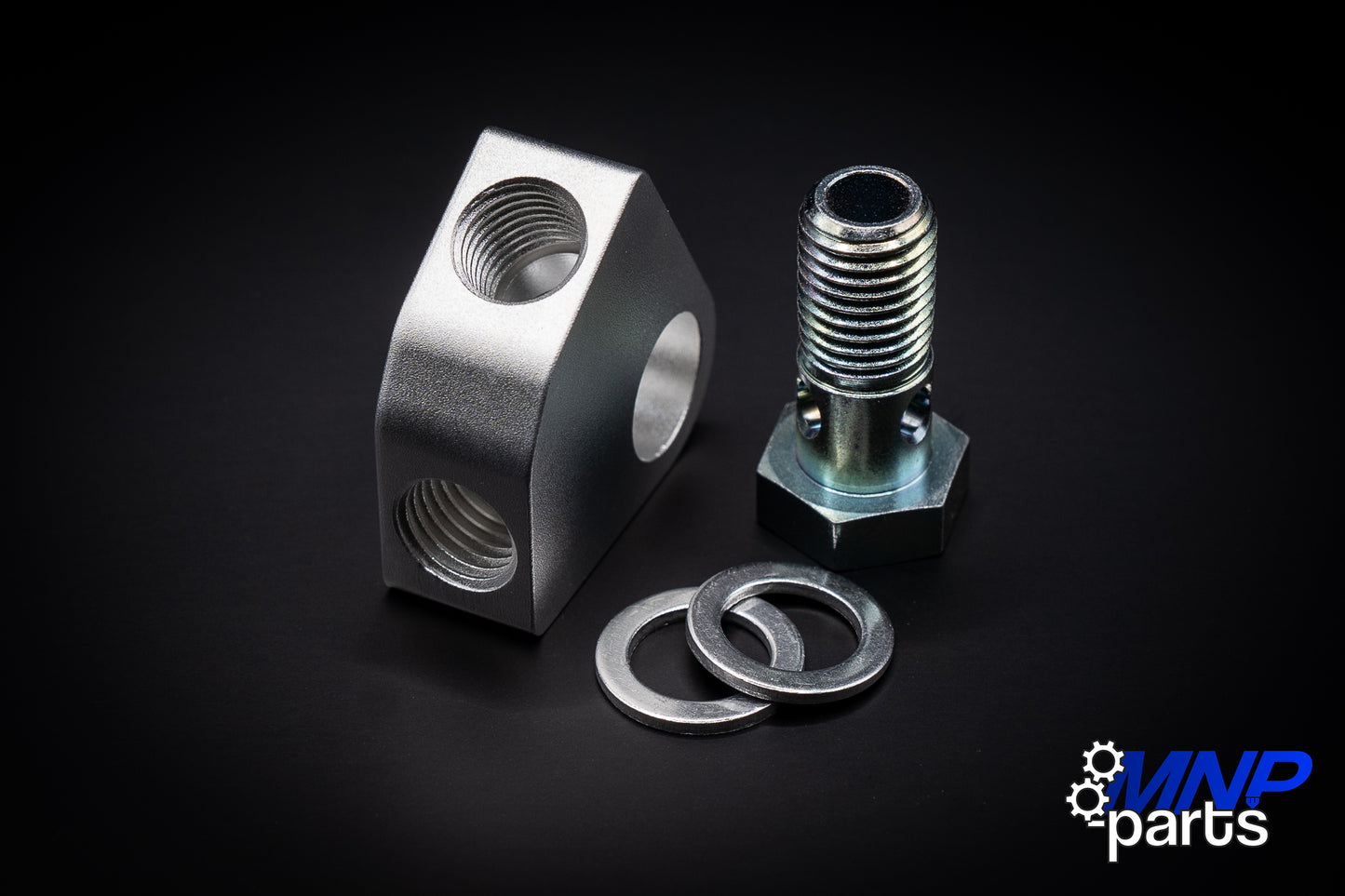 2x M12x1,5 Verteiler 60°