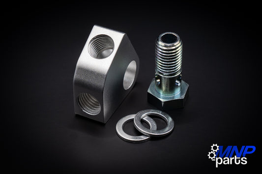 2x M12x1,5 Verteiler 60°